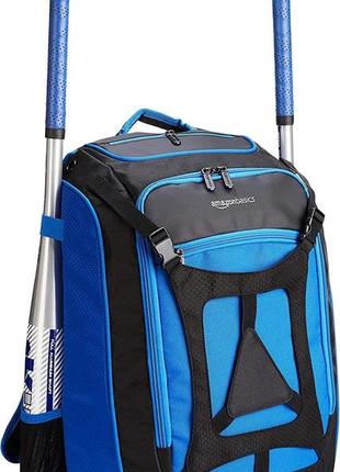 Спортивний рюкзак 35l amazon basics синій із чорним5 фото