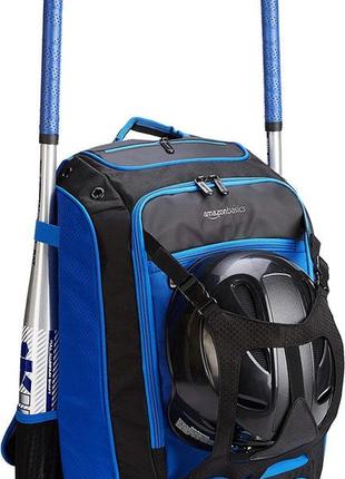 Спортивний рюкзак 35l amazon basics синій із чорним6 фото