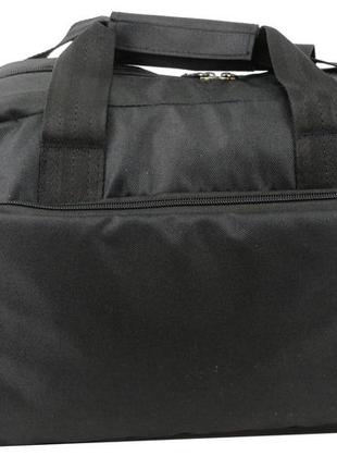 Спортивна сумка для фітнесу wallaby 18 л чорна3 фото