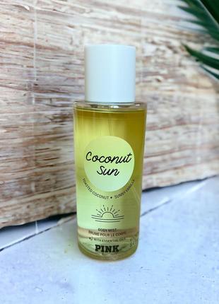 Парфюмированный спрей для тела victoria’s secret pink coconut sun