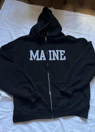 Худи оверсайз на молнии