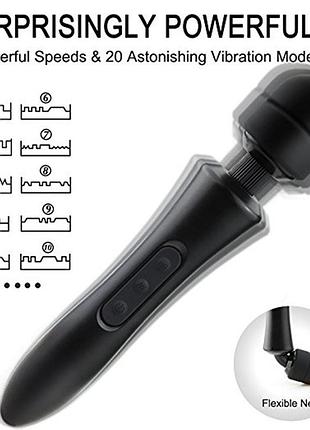 Вибратор magic wand black power 6