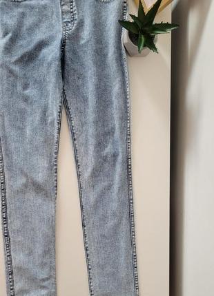 Фирменные джинсовые леггиюнсы(13-14 лет)3 фото