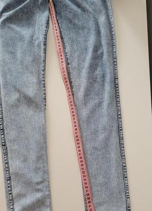 Фирменные джинсовые леггиюнсы(13-14 лет)7 фото