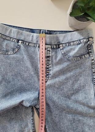Фирменные джинсовые леггиюнсы(13-14 лет)9 фото