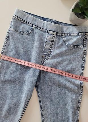 Фирменные джинсовые леггиюнсы(13-14 лет)10 фото