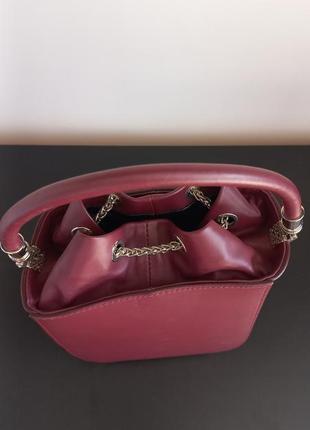 Кожаная женская сумка fidelitti3 фото