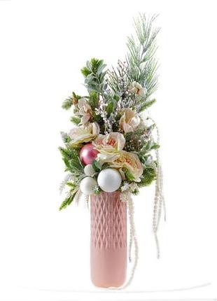 Новорічна композиція у вазі товар від виробника