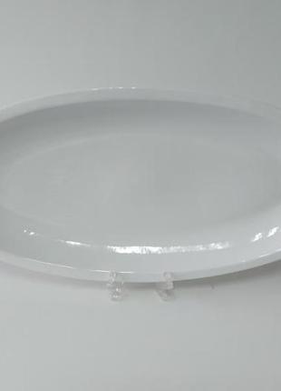 Блюдо глибоке овальне керамічне біле сервірувальне тарілка для риби 59*27 c sale 2023 !