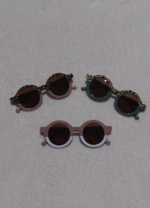 Очки солнцезащитные детские на 2-6 лет, очки от солнца как zara, h&amp;m8 фото