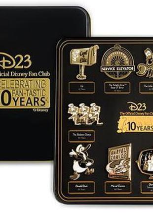 Оригінальний унікальний колекційний набір disney d23 gold me...1 фото