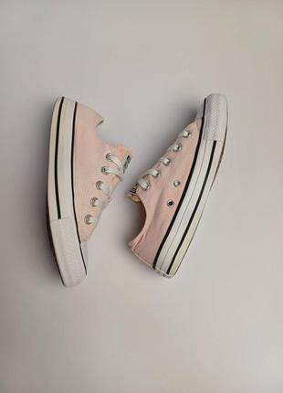 Converse 36.5, розовые низкие кеды3 фото