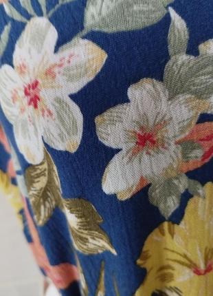 Плаття оверсайз zara квітковий принт 7