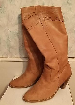 Сапоги 100%кожа