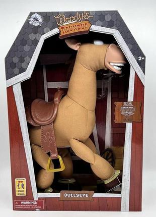 Интерактивная игрушка со звуковыми эффектами лошадь булзай история игрушек дисней bullseye interactive disney