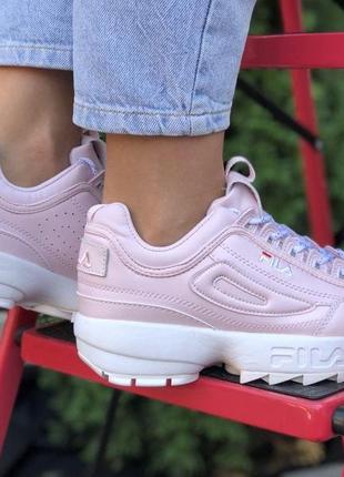 Жіночі кросівки fila una disruptor 2020🆕кросівки (філа) дизраптор🆕високі філа5 фото
