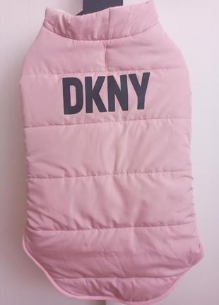 Куртка жилетка для собачки dkny оригінал.