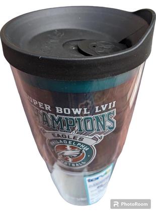 Tervis небьющяяся термобутылка для воды classic с двойными стенками nfl philadelphia eagles