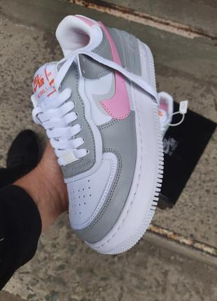 Женские кроссовки nike air force 1 shadow pastel2 фото