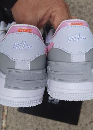 Женские кроссовки nike air force 1 shadow pastel4 фото