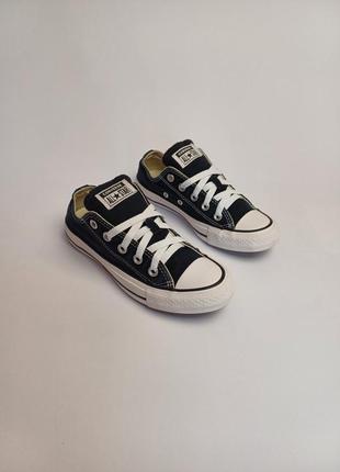 Converse 35, чорні низькі кеди