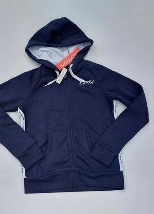 Толстовка жіноча kappa 321612w s темно синій