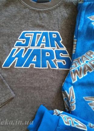 Піжама на хлопчика фліс star wars primark2 фото