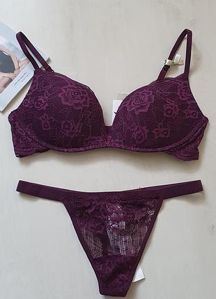 Комплект gioia prugna (цвет слива 🫐)