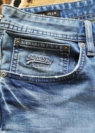 Superdry vintage original jeans, slim tapered, 33/34