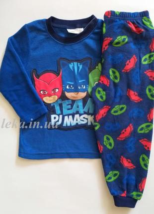 Піжама на хлопчика фліс pj masks primark4 фото