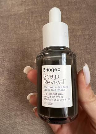 Восстановление кожи головы, лечение кожи головы чайным деревом briogeo scalp revival charcoal + tea tree2 фото