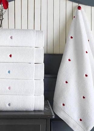 Махровий рушник з мікрокотону