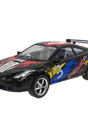 Модель автомобіля "toyota celica" kt 5072 w (black) 1:32 — 1:36