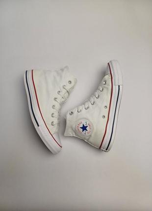 Converse 39, білі високі кеди3 фото