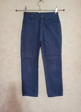 Коттоновые брюки мальчику, тонкие джинсы100%котон5 фото