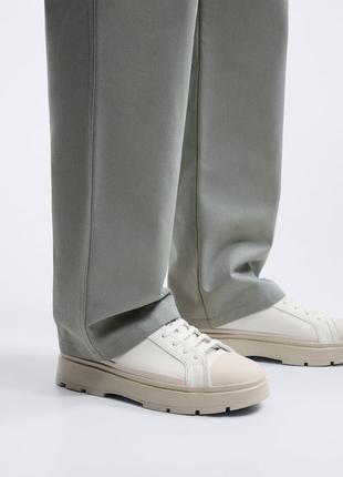 Туфли с резиновым рантом от zara.1 фото