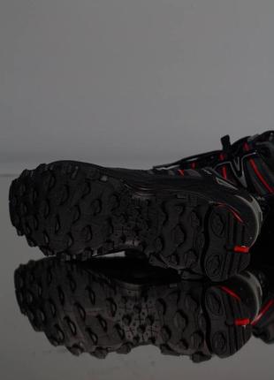Кроссовки adidas hyperturf black &amp; red7 фото