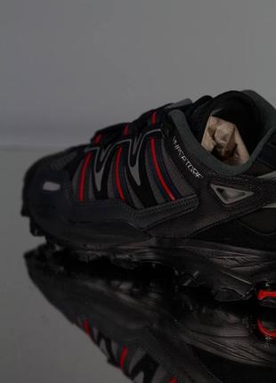 Кроссовки adidas hyperturf black &amp; red6 фото