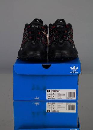 Кроссовки adidas hyperturf black &amp; red10 фото