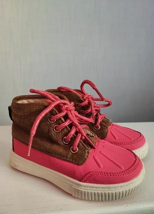 Обувь oshkosh розово-коричневая 24-25 размер2 фото
