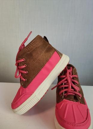 Обувь oshkosh розово-коричневая 24-25 размер5 фото