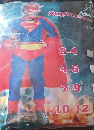 Карнавальний костюм супермен з м'язами2 фото