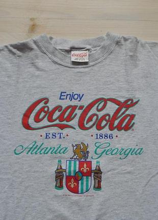 Футболка intage 90s coca cola atlanta geotgia boxy tee