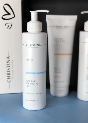 🌼азуленовый очищающий гель🥰christina fresh azulene cleansing gel