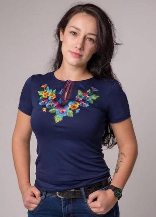 Футболка вышиванка женская, вишиванка жіноча