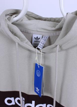 Женская кофта худи adidas originals hoodie over size4 фото