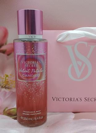 Парфумований міст для тіла та волосся velvet petals candied victoria's secret.