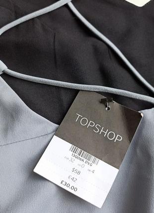 Боді сірий topshop р.ххс8 фото