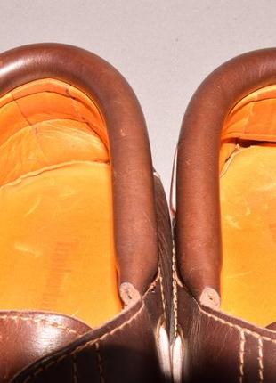 Timberland 3-eye classic lug туфли топсайдеры мужские кожаные. португалия. оригинал. 44.5 р./29 см.6 фото