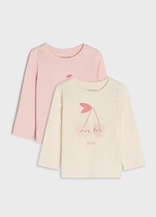 Реглан для дівчинки, лонгслів для дівчинки, водолазка для дівчинки